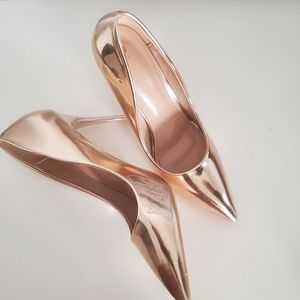 Rose Gold Pumps